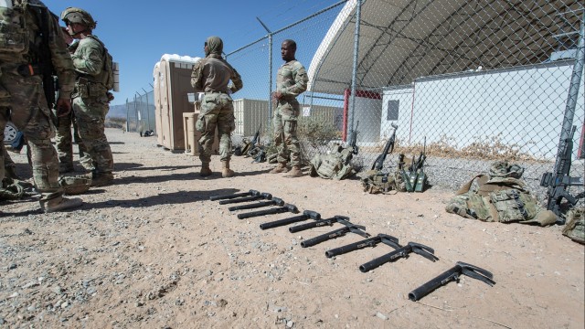 Bliss BOSS Soldiers ‘get down’ for Special Operations training