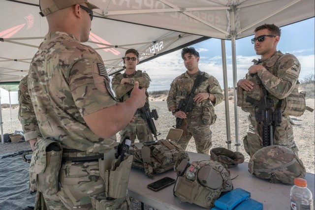Bliss BOSS Soldiers ‘get down’ for Special Operations training