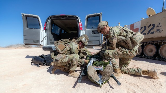 Bliss BOSS Soldiers ‘get down’ for Special Operations training