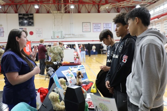 College, career fair showcases post-graduation options for Camp Zama high school students