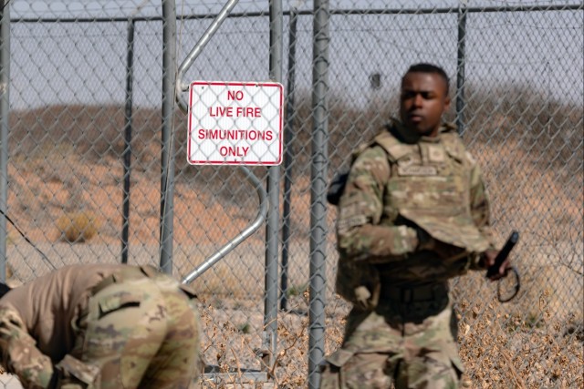 Bliss BOSS Soldiers ‘get down’ for Special Operations training