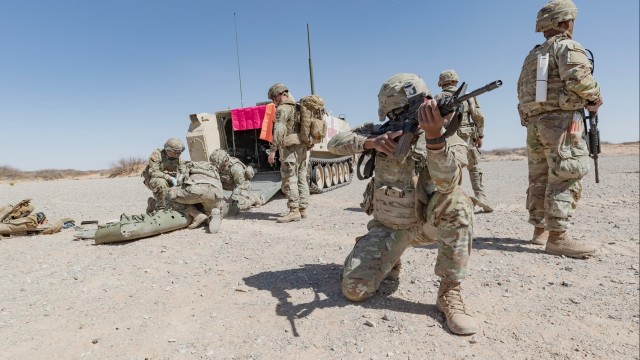 Bliss BOSS Soldiers ‘get down’ for Special Operations training