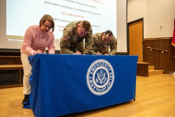 Fort Leonard Wood kicks off 2025 AER campaign, recognizes contributions