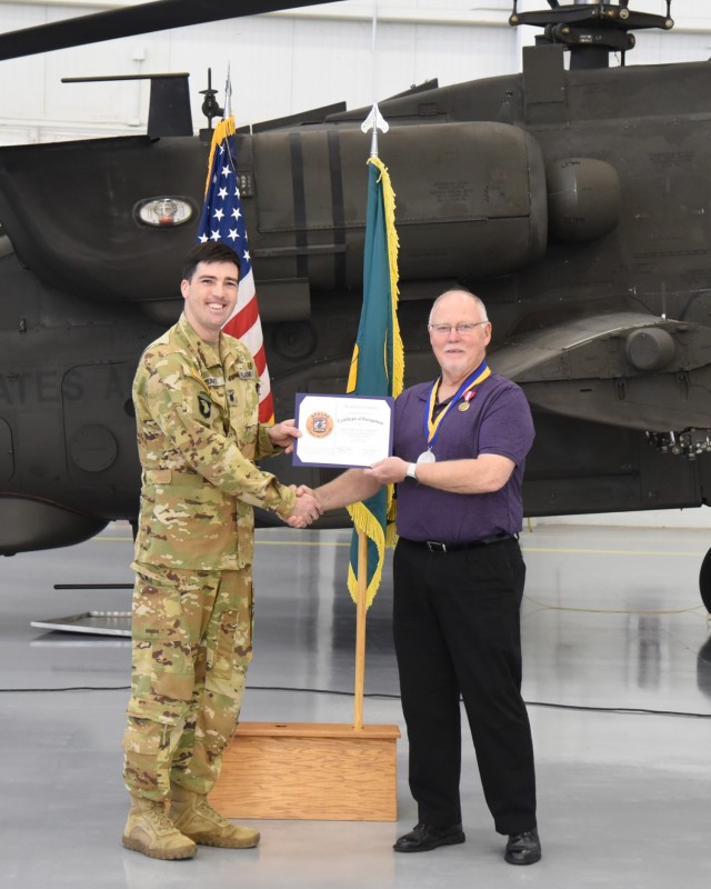 Legendary Experimental Test Pilot Retires from U.S. Army Redstone Test Center