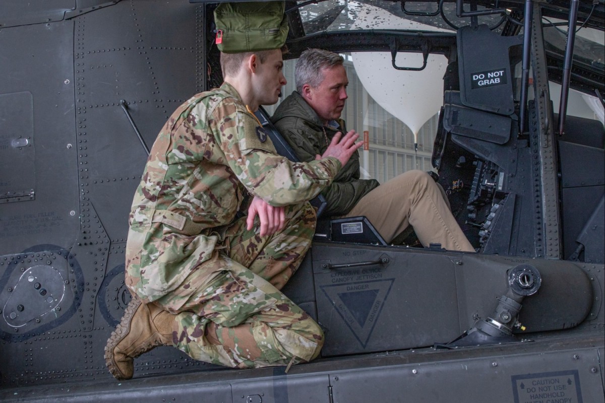 Secretary of the Army visits America's power projection platform in the ...