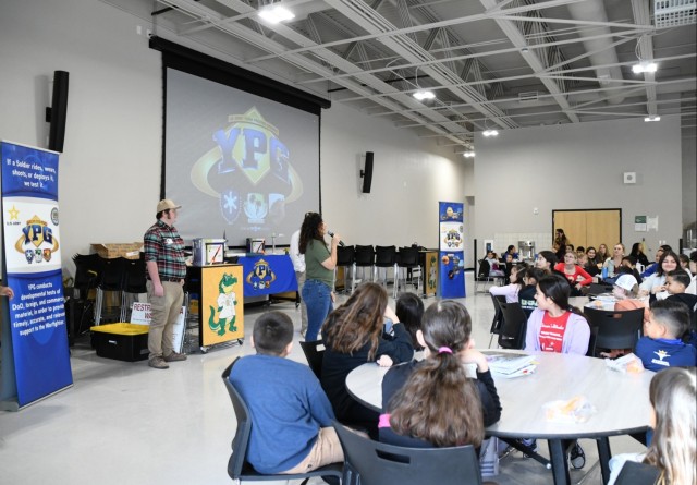 Members of Yuma Proving Ground’s S1 Workforce Development team and engineers visited Gowan Science Academy, on the morning of Feb. 11, 2025, to talk rockets. YPG puts emphasis on reaching out to students and teaching them about YPG’s mission...