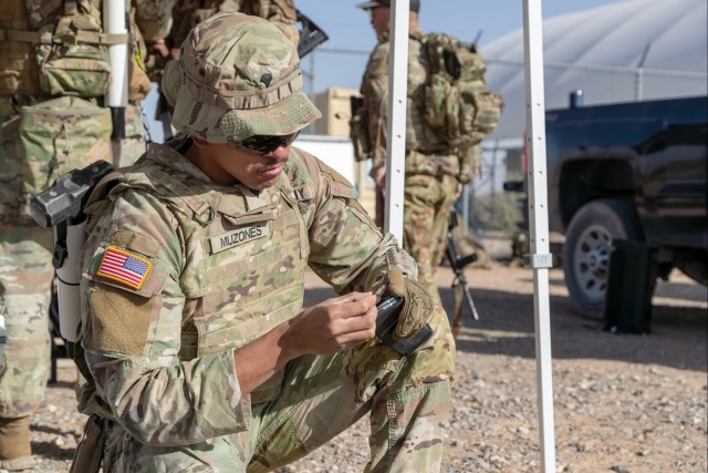 Bliss BOSS Soldiers ‘get down’ for Special Operations training