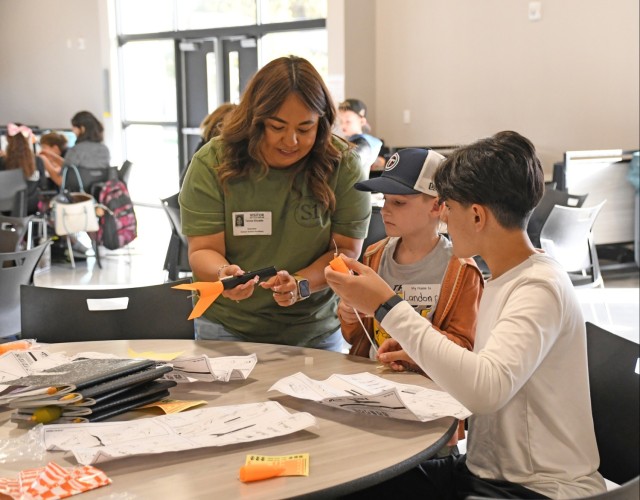 Members of Yuma Proving Ground’s S1 Workforce Development team and engineers visited Gowan Science Academy, on the morning of Feb. 11, 2025, to talk rockets. YPG puts emphasis on reaching out to students and teaching them about YPG’s mission...