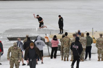 Fort Drum DES takes a plunge to promote wellness