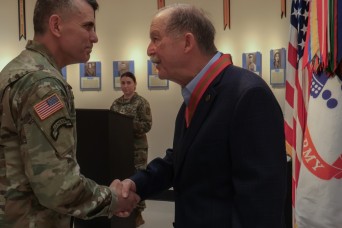Retired U.S. Army Col. Reeder's Awarded the Ancient Order of Saint Barbara