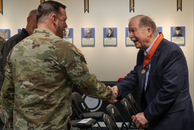 Retired U.S. Army Col. Reeder&#39;s Induction Ceremony to the Order of Saint Barbara