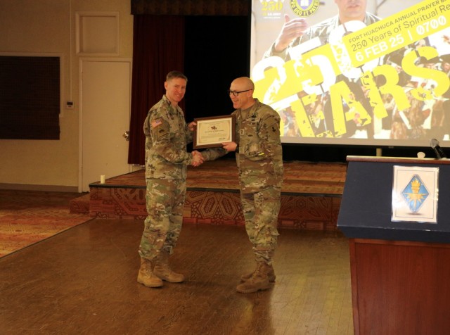 RSO hosts annual prayer breakfast, celebrates 250 years
