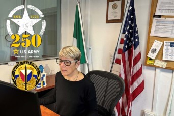 ‘I’ll always carry the US Army in my heart’ says retiring LRC Italy employee on Army’s 250th