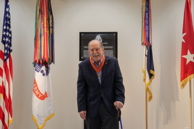 Retired U.S. Army Col. Reeder&#39;s Induction Ceremony to the Order of Saint Barbara