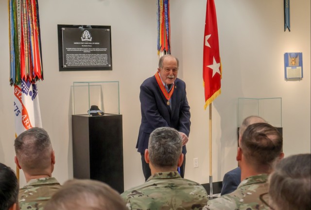 Retired U.S. Army Col. Reeder&#39;s Induction Ceremony to the Order of Saint Barbara