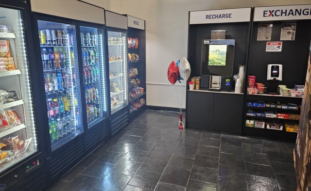 PICATINNY ARSENAL, N.J. - Servicemembers and civilian employees here can now fuel up on food and beverages at three new micro markets made available through a partnership with the Army Air Force Exchange Service (AAFES).