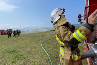 TORII STATION, Okinawa, Japan -- The U.S. Army Garrison Okinawa Fire Department and Nirai Fire Department joined forces on March 11, 2025, for a critica...