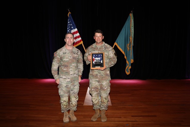 The first place Open Category winner at the 2025 U.S. Army Small Arms Championships is 1st Sgt. Andrew McCallister. McCallister was awarded the Master Sgt. Earl D. Plumlee Trophy, which is presented to the Soldier with the highest aggregate across...