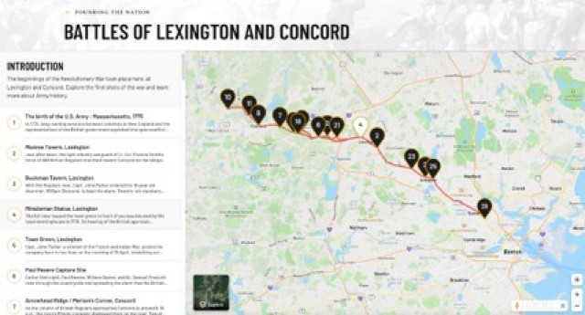 Lexington and Concord segments