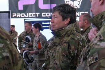 Army Cyber Command leaders get hands-on look at Project Convergence-Capstone 5