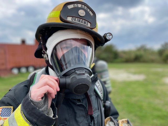 Feeling the Heat: USAG Okinawa Leaders Train for Flashover