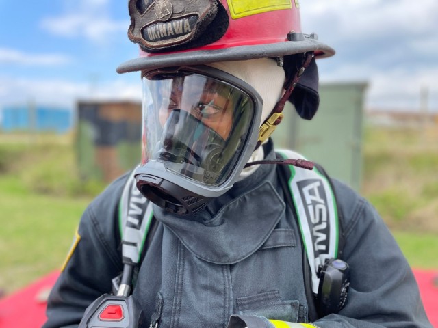 Feeling the Heat: USAG Okinawa Leaders Train for Flashover