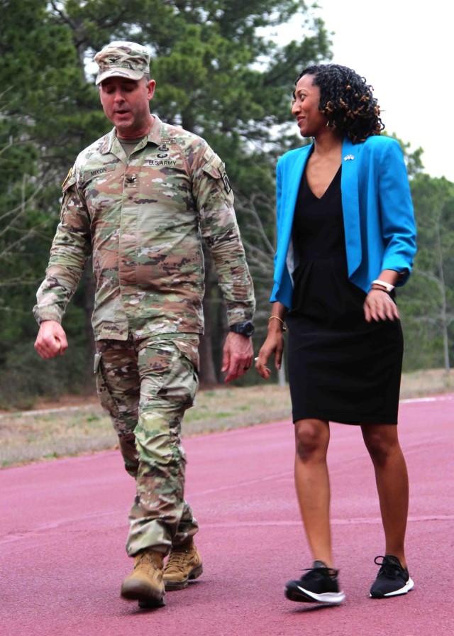 Secretary Jocelyn Mallette Visits Fort Bragg for Key Discussions