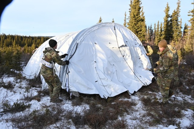 The Army’s Arctic Mobility Sustainment System (AMSS) and all-regions tactical clothing with updated cold weather clothing, snowshoes, and ski poles underwent rigorous testing at U.S. Army Arctic Regions Test Center (ARTC) this winter with the...