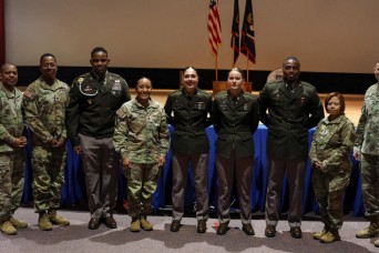 369th Adjutant General Battalion Honors New Graduates: Sergeant Major Laurence E. Stewart of 7th Signal Command (Theater) Delivers Keynote at Delta Company Commencement