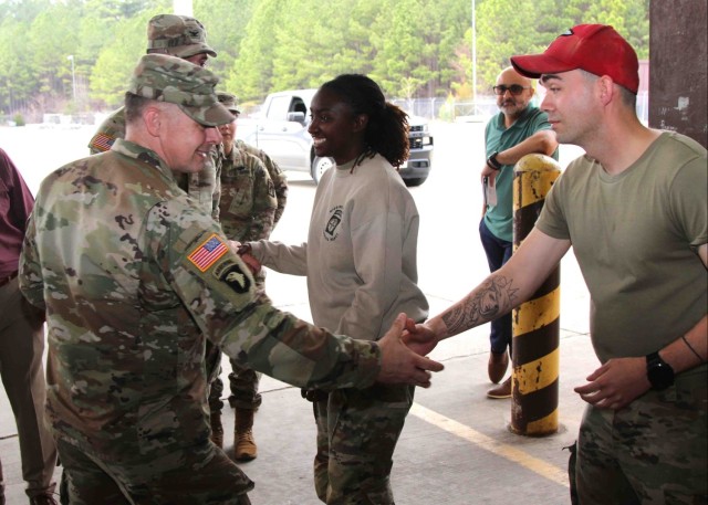Secretary Jocelyn Mallette Visits Fort Bragg for Key Discussions