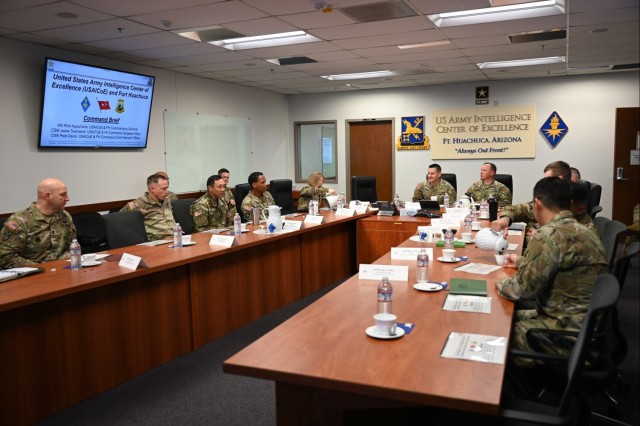 Sergeant Major of the Army Michael Weimer Visits Fort Huachuca
