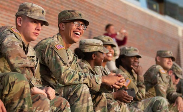 The Army is a melting pot of society, blending cultures, beliefs, practices, and norms. The unit command sergeant major and chaplain are key
in creating cohesive teams of resilient Soldiers who are masters of their warfighting craft.