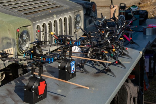 Soldiers flex their drone skills in U.S. Army innovation project