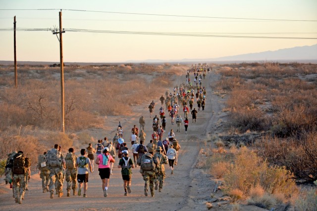 White Sands Missile Range Hosts the 36th Annual Bataan Memorial Death March