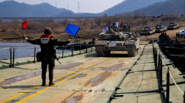Freedom Shield 25 - ROK-US Joint Force Wet Gap Crossing