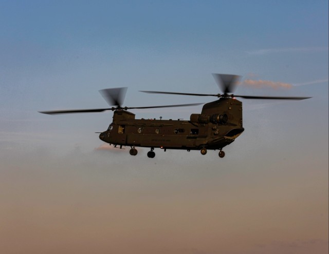 101st Combat Aviation Brigade Soldiers Conduct Operational Assessment of Developmental Helicopter