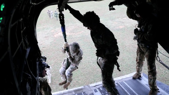 101st Combat Aviation Brigade Soldiers Conduct Operational Assessment of Developmental Helicopter