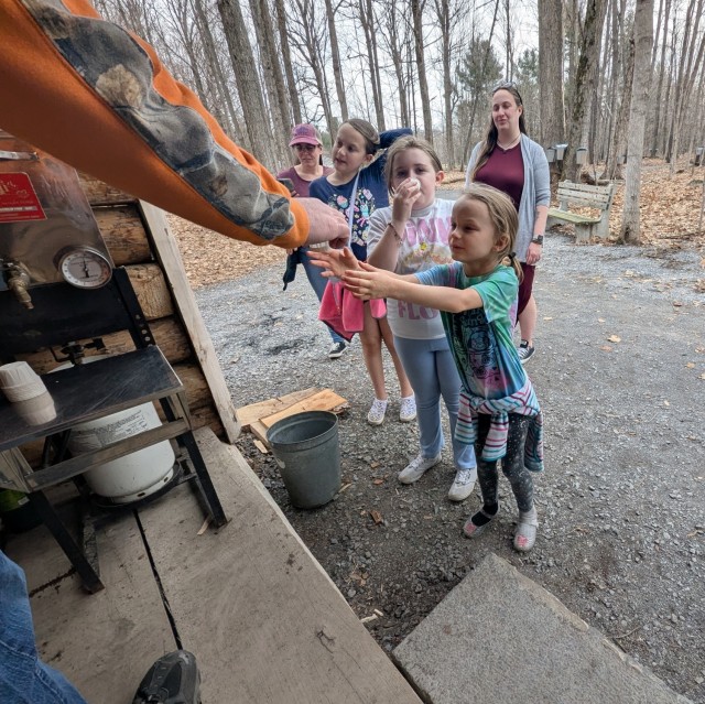 Fort Drum community members tap into a sweet tradition during Maple Days