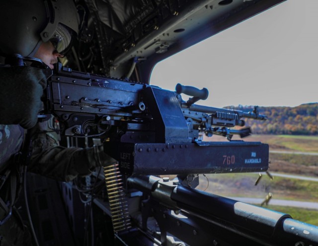 101st Combat Aviation Brigade Soldiers Conduct Operational Assessment of Developmental Helicopter