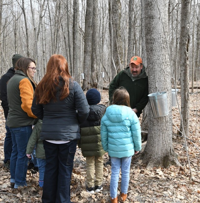 Fort Drum community members tap into a sweet tradition during Maple Days