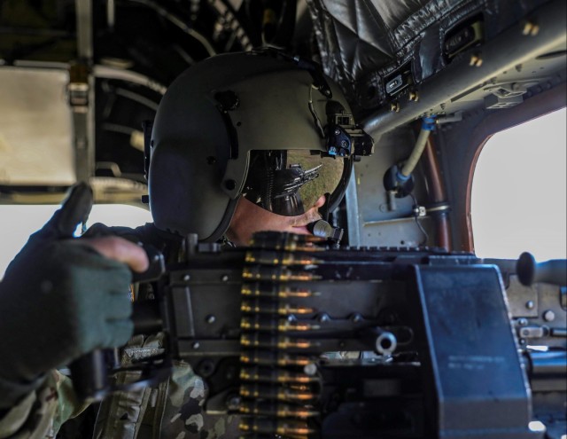 101st Combat Aviation Brigade Soldiers Conduct Operational Assessment of Developmental Helicopter