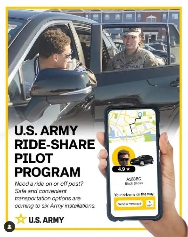 Fort Bragg Welcomes Pilot Ride-Share Access Program