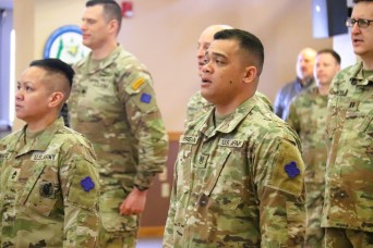 Photo Story: Fort McCoy Garrison Soldiers switch to 88th Readiness Division patch in patching ceremony