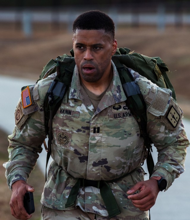 ODS officer marches to honor the legacy of Bataan