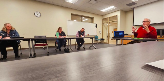 Fort McCoy team members attend March 2025 workforce collaborative meeting with local leaders