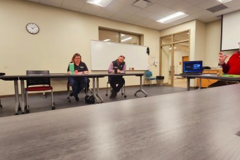 Fort McCoy team members attend March 2025 workforce collaborative meeting with local leaders