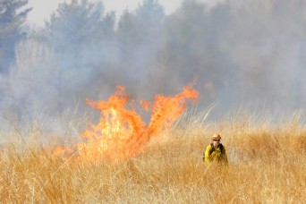 Photo Essay: Fort McCoy holds prescribed burn along rail corridor on installation; improves safety, Part 2