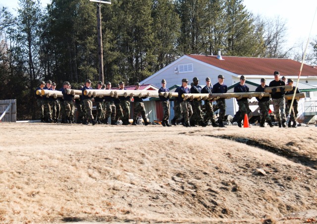 Cadets in the Wisconsin Challenge Academy participate in training March 6, 2025, on the cantonment area at Fort McCoy, Wis. They are part of Class 54 at the academy. The Challenge Academy, a Fort McCoy tenant organization, offers youth the...