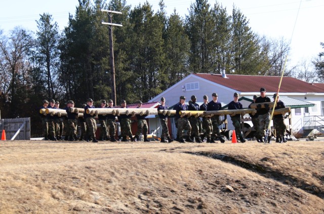 Cadets in the Wisconsin Challenge Academy participate in training March 6, 2025, on the cantonment area at Fort McCoy, Wis. They are part of Class 54 at the academy. The Challenge Academy, a Fort McCoy tenant organization, offers youth the...