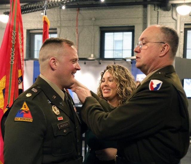 Joint Munitions Command’s chaplain advances to major